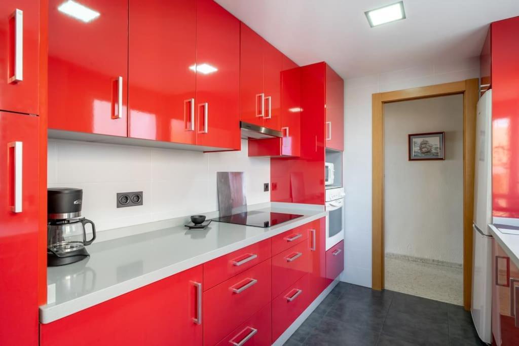 Apartament Desayuno Con Vistas, Parking Privado Terraza La Cala Del Moral Zewnętrze zdjęcie
